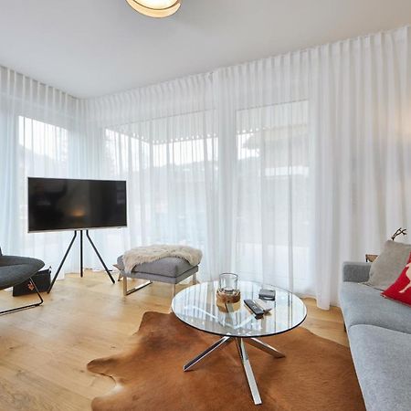 Bergzeit Apartment การ์มิช-พาร์เทนเคียร์เชน ภายนอก รูปภาพ