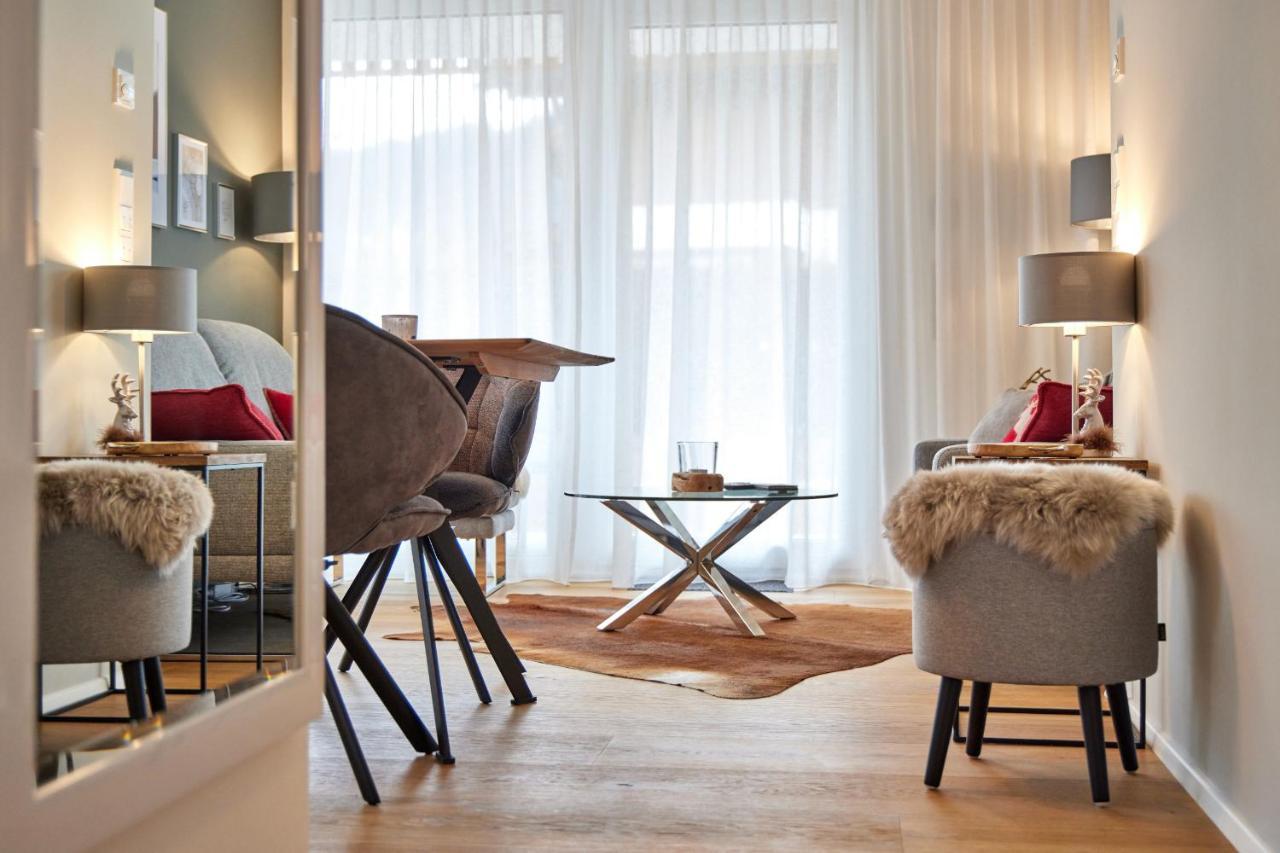 Bergzeit Apartment การ์มิช-พาร์เทนเคียร์เชน ภายนอก รูปภาพ