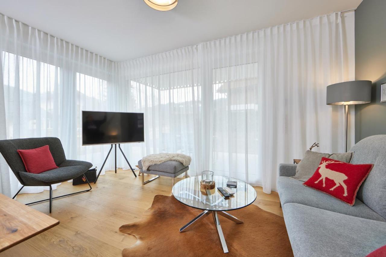 Bergzeit Apartment การ์มิช-พาร์เทนเคียร์เชน ภายนอก รูปภาพ